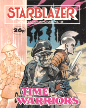 Starblazer 198 time warriors 