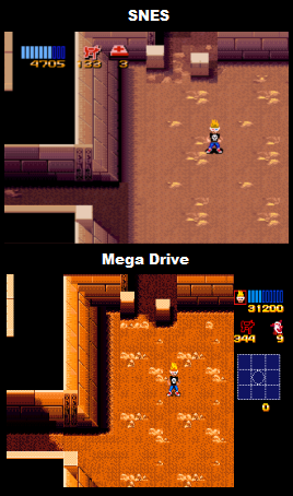 Zombies Comparison: SNES Vs Genesis